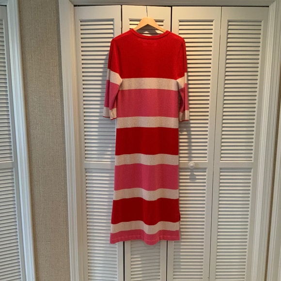 Frances Valentine Color-blocked Wool-Blend Maxi Dress - Picture 2 of 5